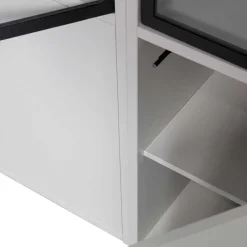 Hot Wohnzimmer Vitrinenschrank Edmonda Massivholzmöbel|Vitrinenschrank