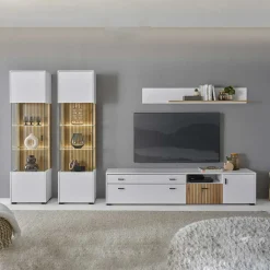 Clearance Wohnzimmer Wohnwand Saladd Wohnwand 300 Cm|Moderne Wohnwände