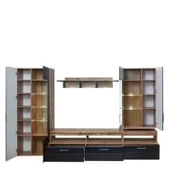 Outlet Wohnzimmeranbauwand Beldar Moderne Wohnwände|Wohnwand 350 Cm