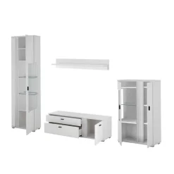 Wohnzimmeranbauwand Constantin Wohnwand 300 Cm|Moderne Wohnwände