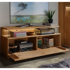 Clearance Wohnzimmeranbauwand Wildeiche Onitos Wohnwand 300 Cm|Moderne Wohnwände