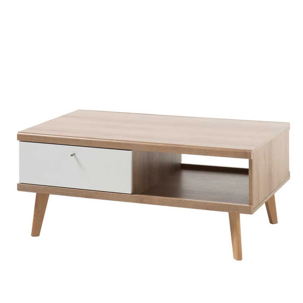 Outlet Wohnzimmermöbel Levanca Massivholz Wohnwände