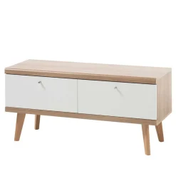 Outlet Wohnzimmermöbel Levanca Massivholz Wohnwände