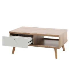 Outlet Wohnzimmermöbel Levanca Massivholz Wohnwände