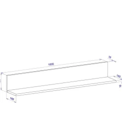 Wohnzimmerregal Rascian*Pharao24 Hot
