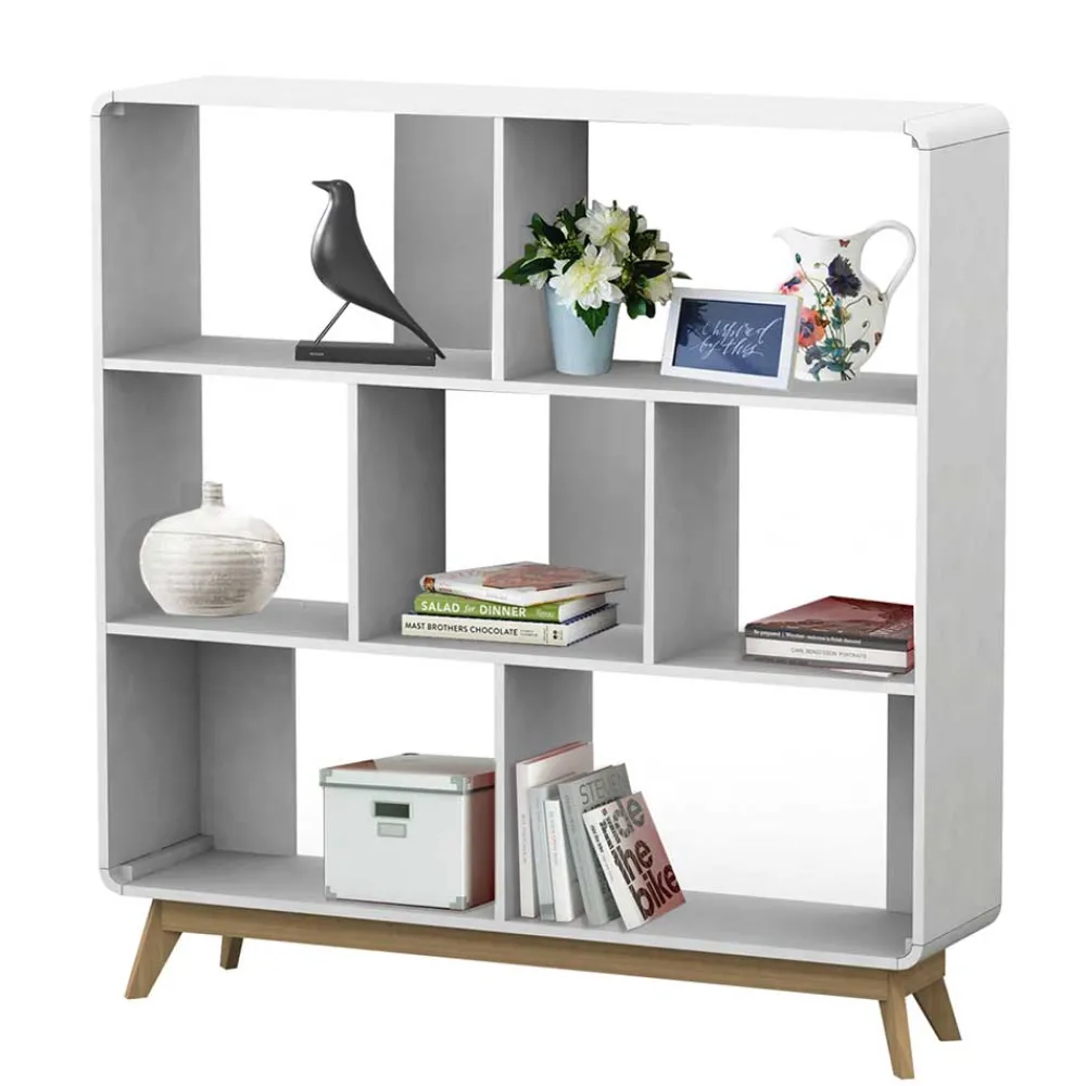 Outlet Wohnzimmerregal Zedias Raumteiler|Wohnzimmerregale