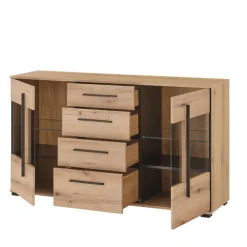 Wohnzimmerschrankwand Cemutra*Pharao24 Online