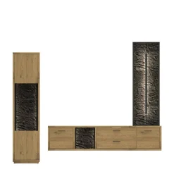 New Wohnzimmerschrankwand Ostoro Moderne Wohnwände|Wohnwand 250 Cm