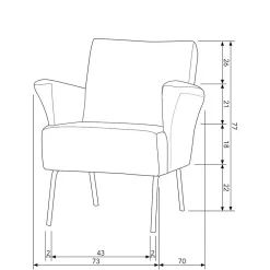 Wohnzimmersessel Lessio*Pharao24 Discount