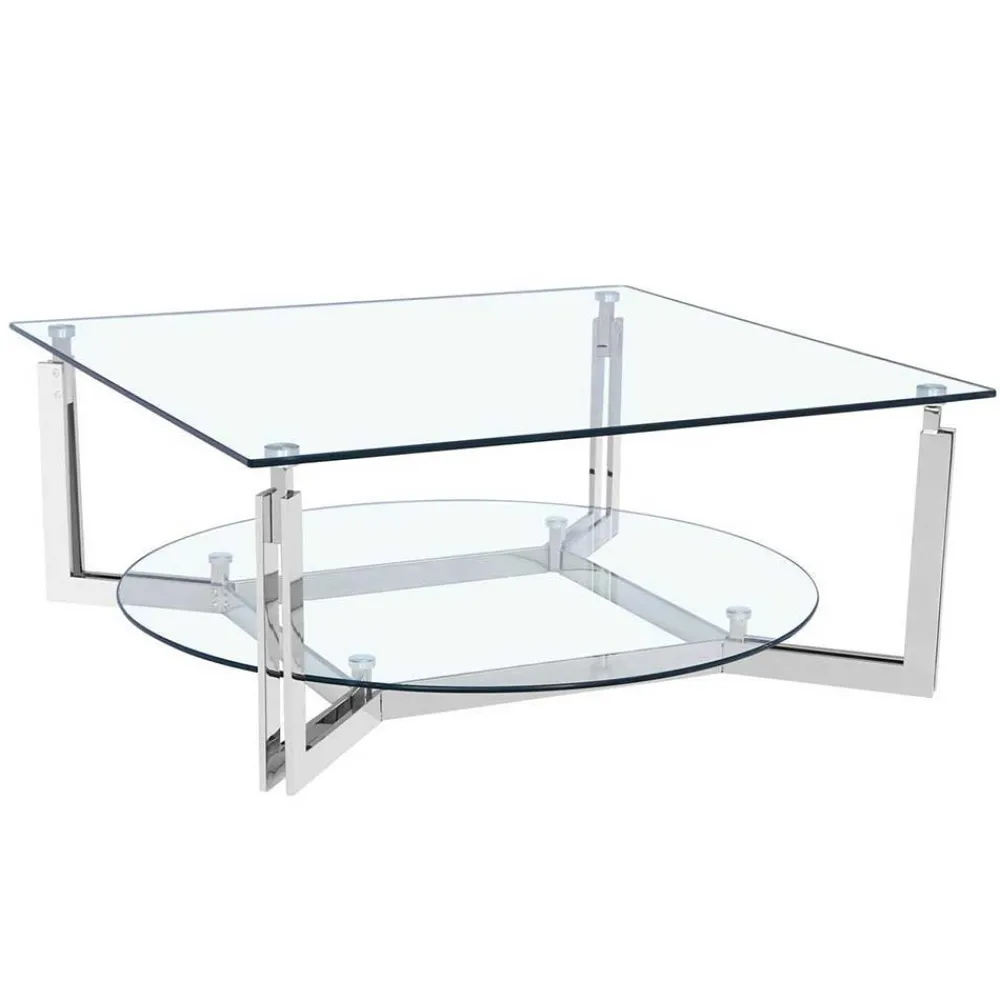 Clearance Wohnzimmertisch Uwida Glastische