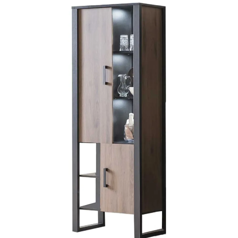 Outlet Wohnzimmervitrine Besi Vitrinenschrank|Wohnzimmervitrinen