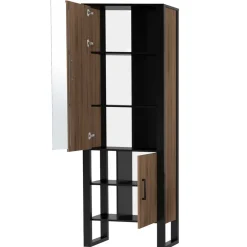 Outlet Wohnzimmervitrine Besi Vitrinenschrank|Wohnzimmervitrinen