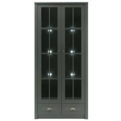 Sale Wohnzimmervitrine Clujia Vitrinenschrank|Stauraumvitrinen