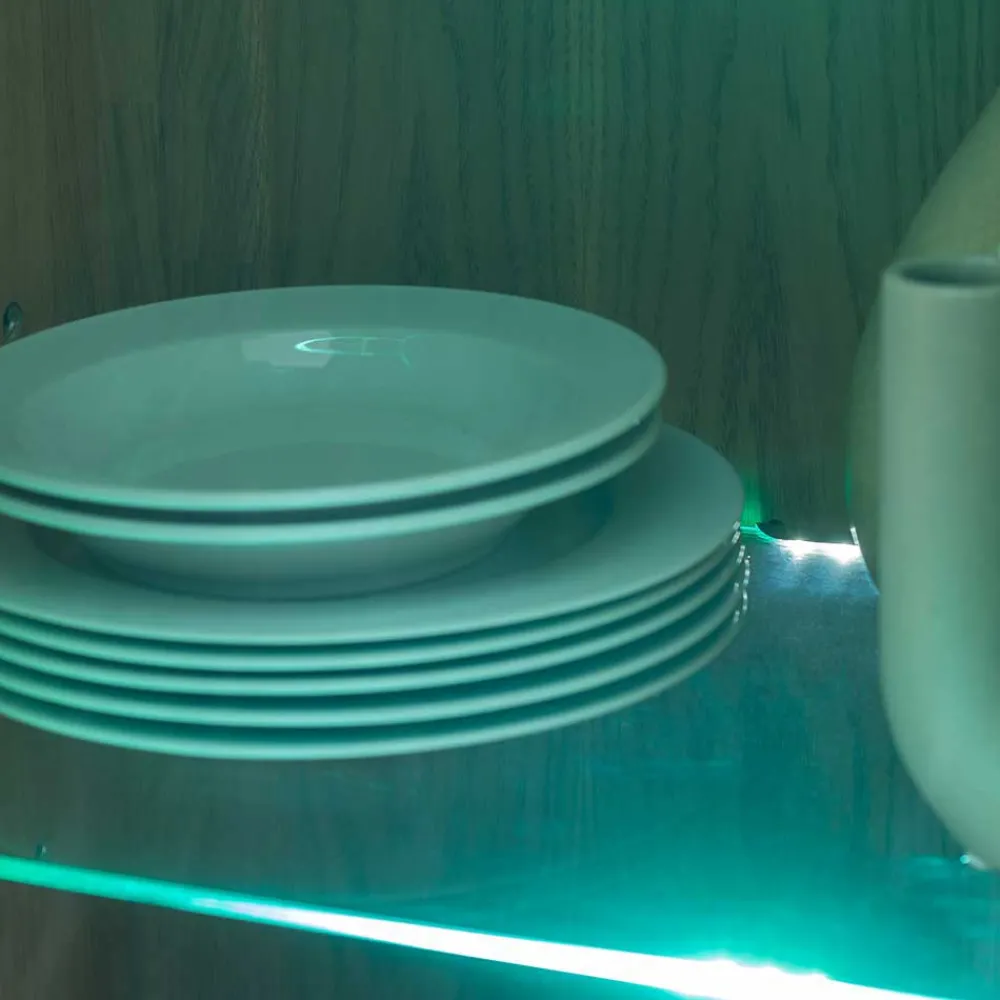 Hot Wohnzimmervitrine Crystoga Wohnzimmervitrinen|Vitrinenschrank