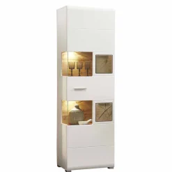 Hot Wohnzimmervitrine Drucana Wohnzimmerschrank|Vitrinenschrank