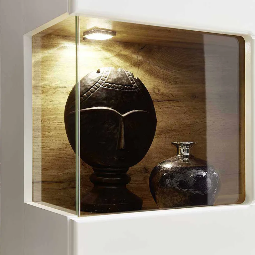 Hot Wohnzimmervitrine Drucana Wohnzimmerschrank|Vitrinenschrank