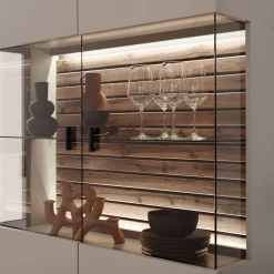 Hot Wohnzimmervitrine Gerrit Vitrinenschrank|Stauraumvitrinen