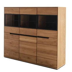 Clearance Wohnzimmervitrine Sisam Vitrinenschrank|Highboards
