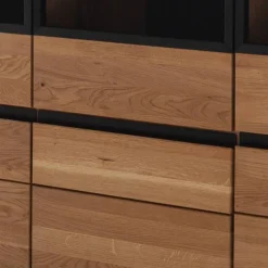 Clearance Wohnzimmervitrine Sisam Vitrinenschrank|Highboards