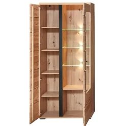 Wohnzimmervitrinenschrank Sebetino*Pharao24 Best