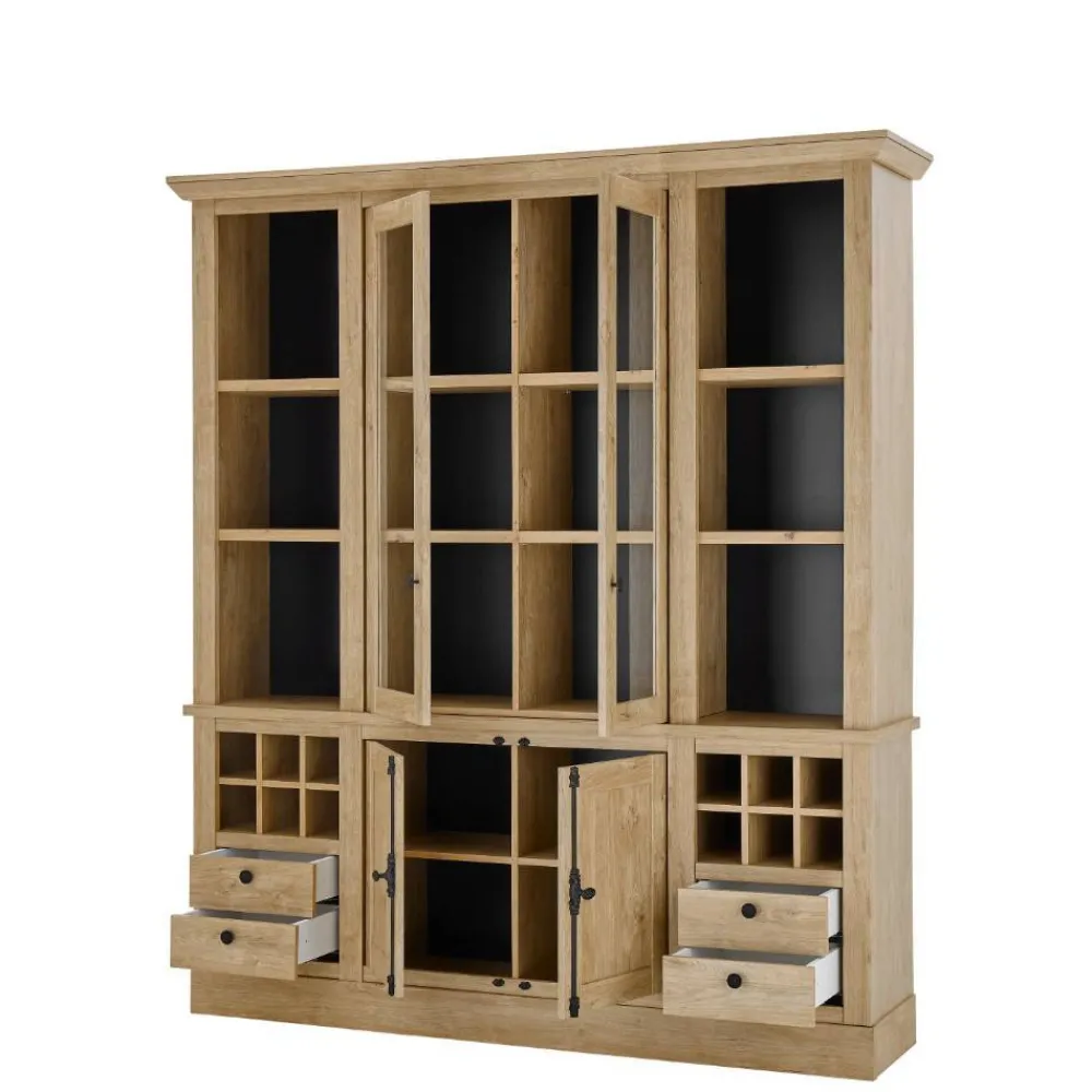 Wohnzimmervitrinenschrank Jennva Vitrinenschrank|Büchervitrinen