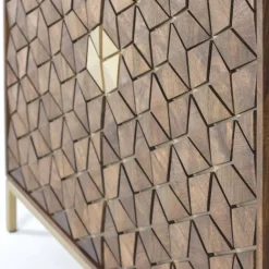 Outlet Wohnzimmervitrinenschrank Jilandro Stauraumvitrinen