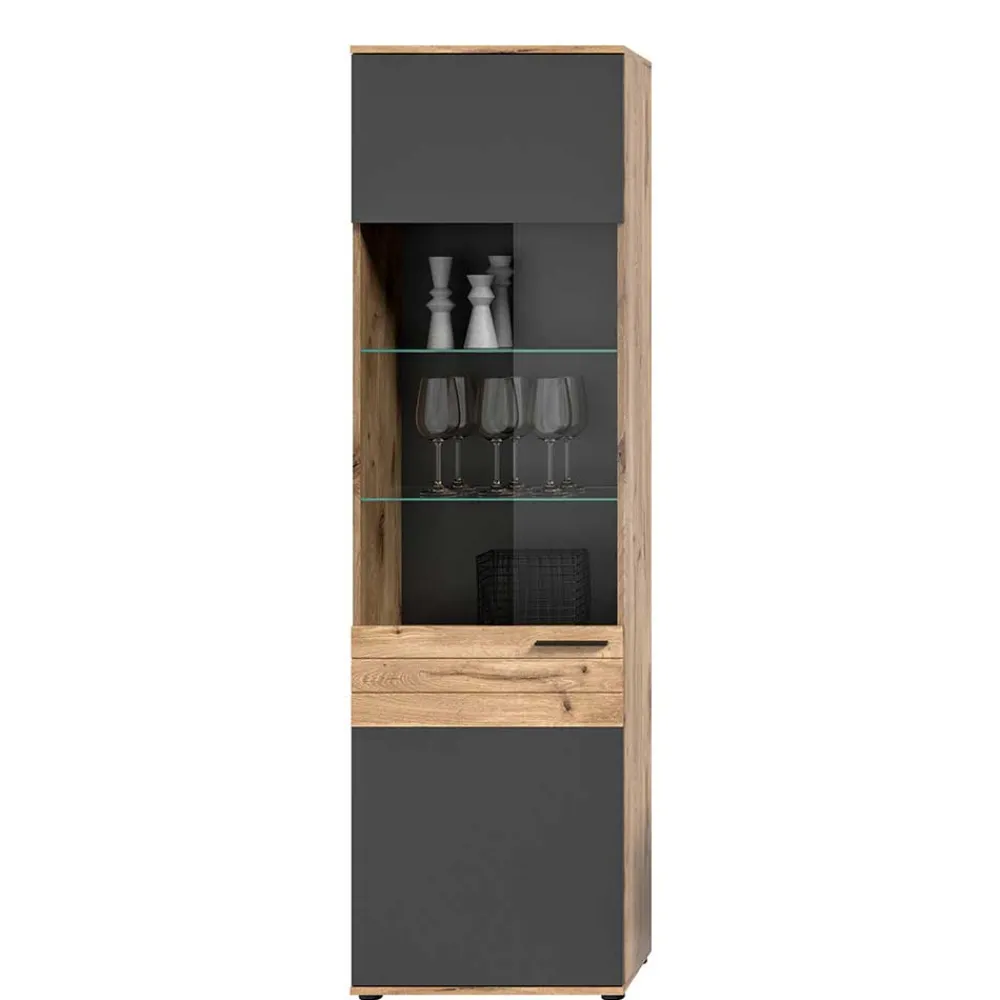 Wohnzimmervitrinenschrank Plestna*Pharao24 Outlet
