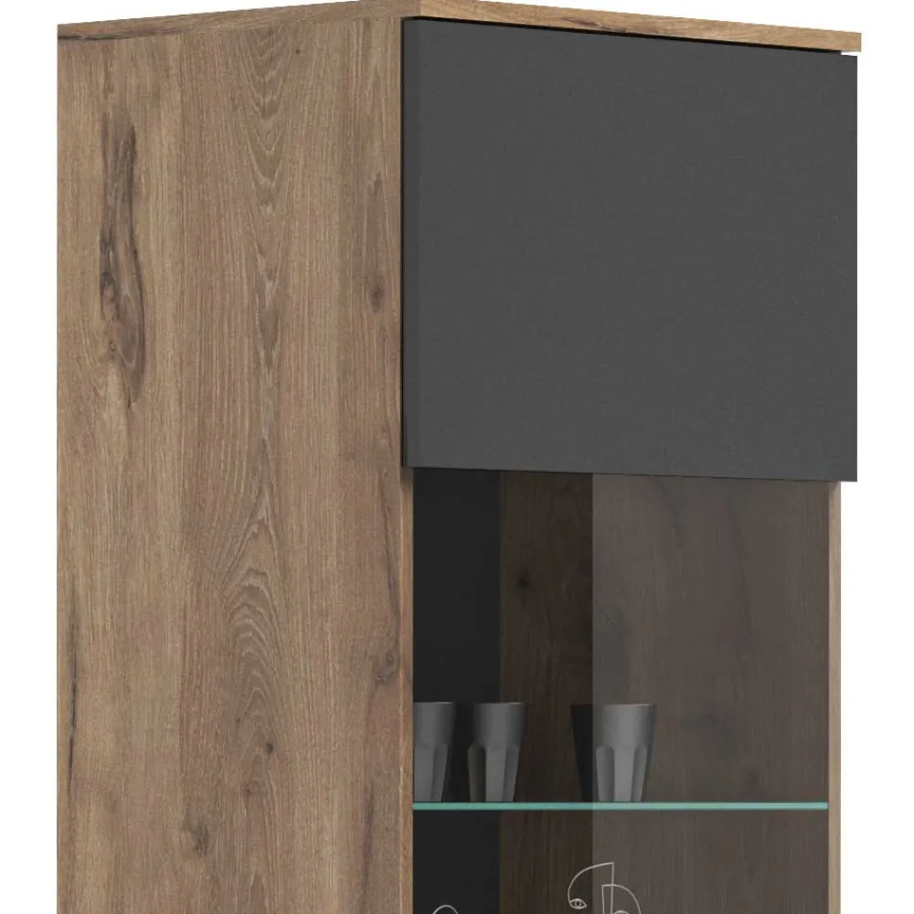 Wohnzimmervitrinenschrank Plestna*Pharao24 Outlet