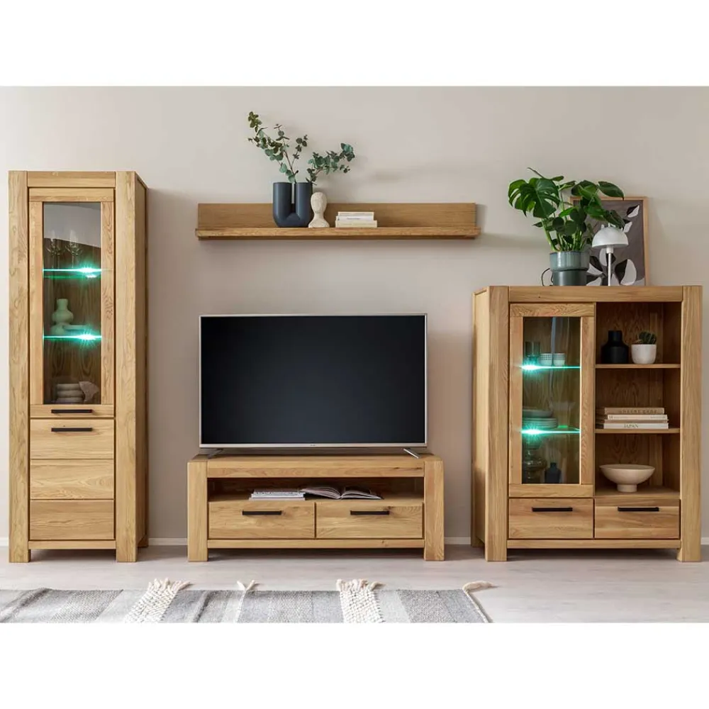 Best Wohnzimmerwand Crystoga Wohnwand 300 Cm|Moderne Wohnwände