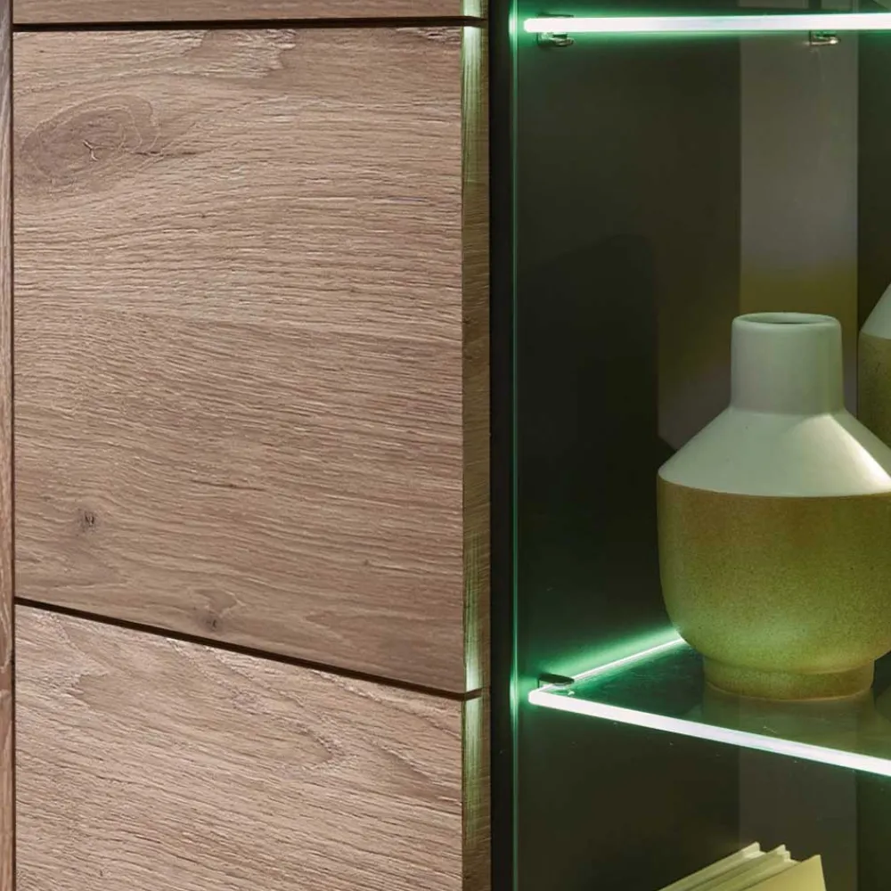 Outlet Wohnzimmerwand Griffin Wohnzimmerschrank|Wohnwand 300 Cm