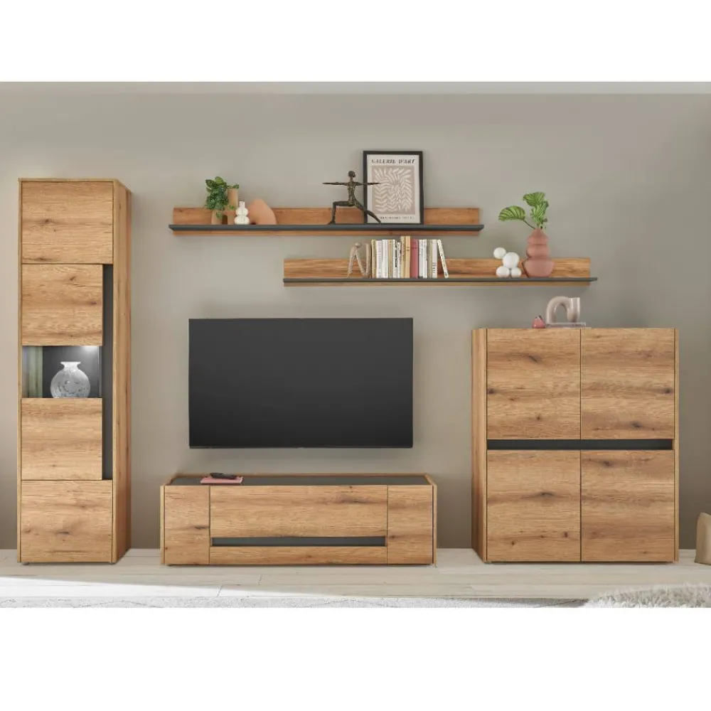 Wohnzimmerwand modern Castilla*Pharao24 Best