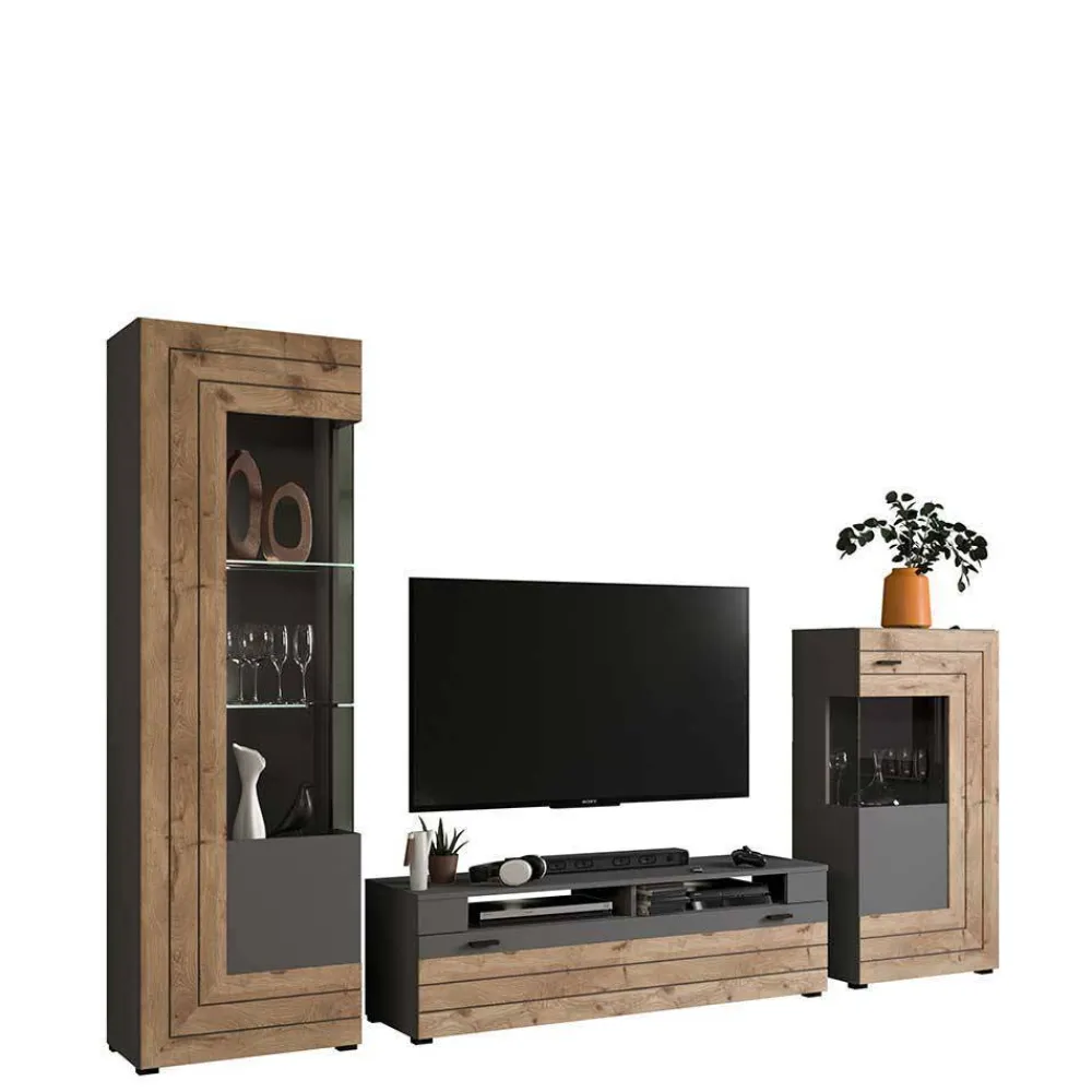 Wohnzimmerwand modern Contreros*Pharao24 Best