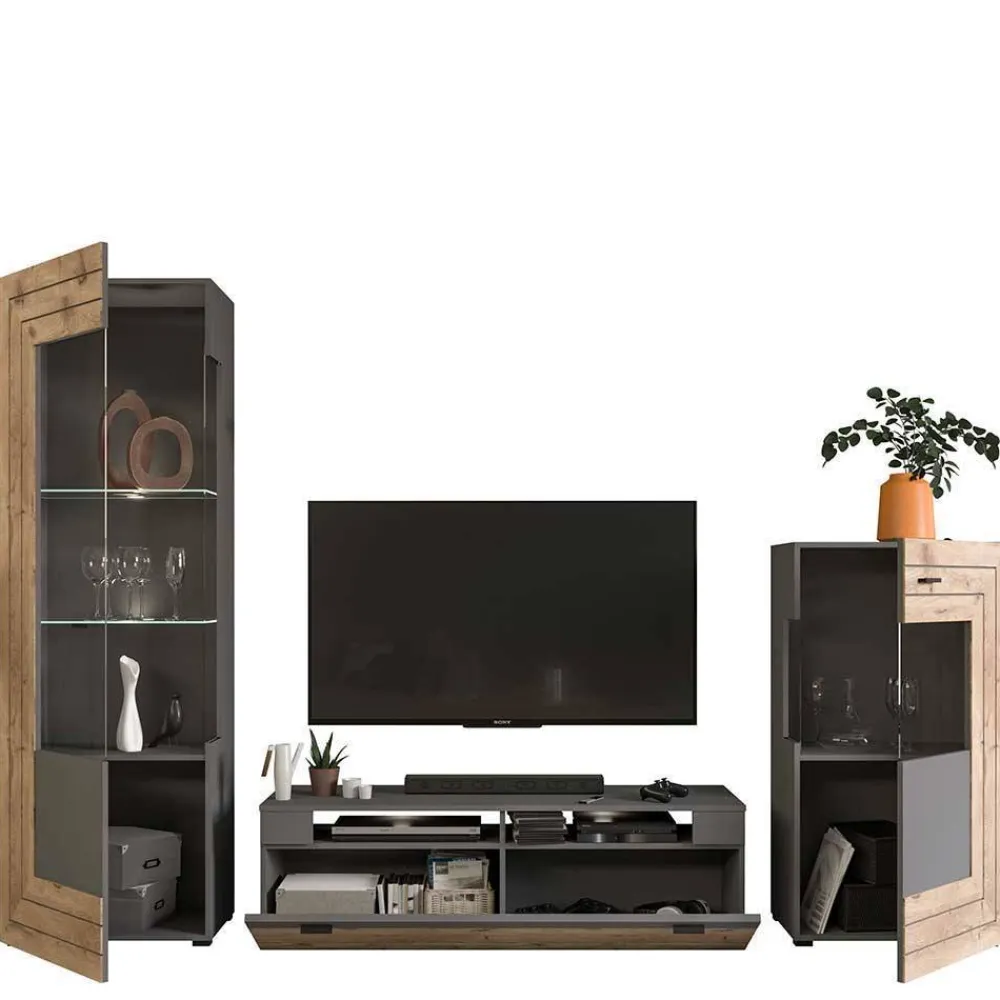 Wohnzimmerwand modern Contreros*Pharao24 Best