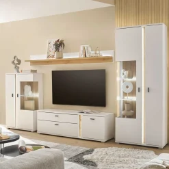 Discount Wohnzimmerwand modern Luzillo Wohnwand 300 Cm|Moderne Wohnwände