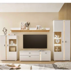 Discount Wohnzimmerwand modern Luzillo Wohnwand 300 Cm|Moderne Wohnwände