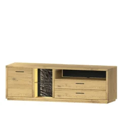 Outlet Wohnzimmerwand modern Ostoro Moderne Wohnwände|Massivholz Wohnwände