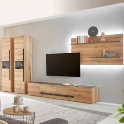 Wohnzimmerwand modernes Design Castilla*Pharao24 Best