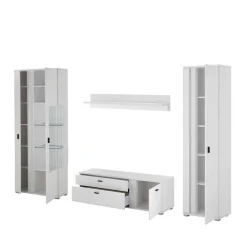 Wohnzimmerwand weiss Constantin*Pharao24 Discount