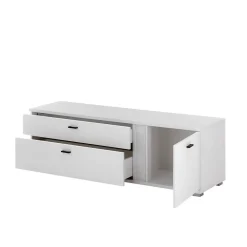 Wohnzimmerwand weiss Constantin*Pharao24 Discount