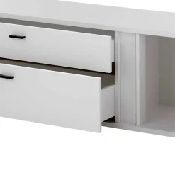 Wohnzimmerwand weiss Constantin*Pharao24 Discount