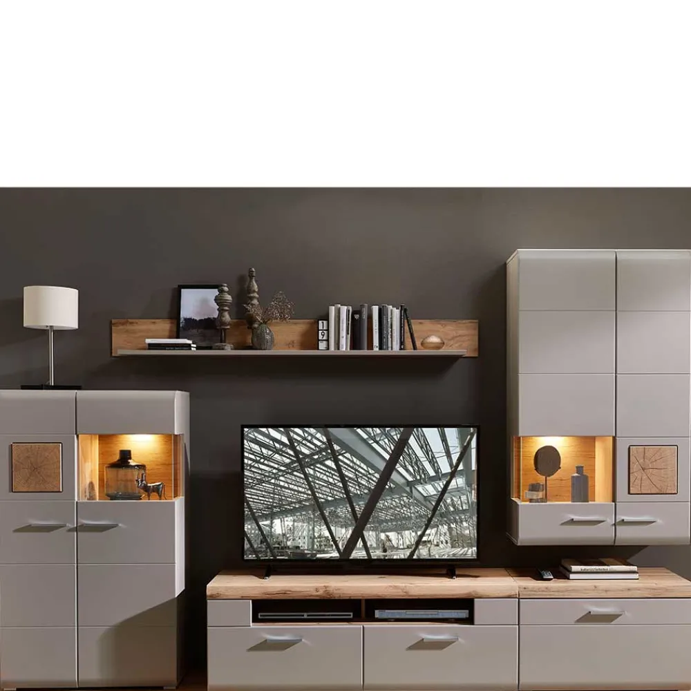 Wohnzimmerwohnwand Accadira*Pharao24