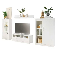 Clearance Wohnzimmerwohnwand Kazanova Wohnwand 300 Cm