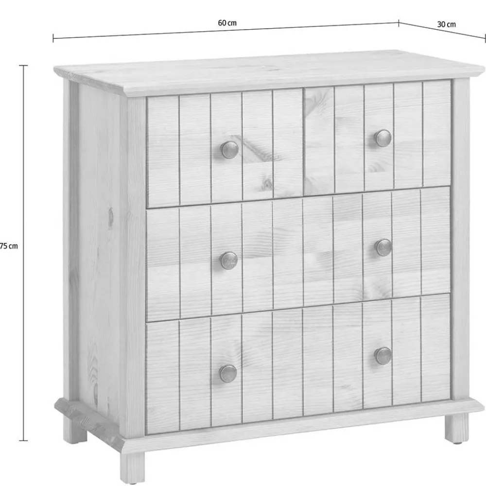 Wäschekommode Muncina Schubkastenkommoden|Schlafzimmerkommoden