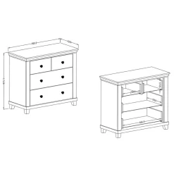 Wäschekommode Olegano*Pharao24 Clearance