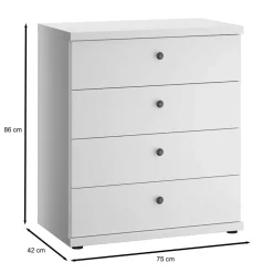 New Wäschekommode Tudana Küchenkommode|Wohnzimmerkommoden