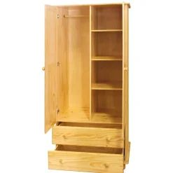 Online Wäscheschrank Jurentian Massivholzmöbel|Wäscheschrank