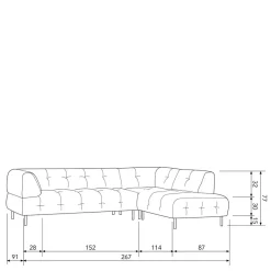 New XL Eckcouch Barbua Polstermöbel|Wohnzimmercouch