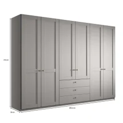 XL Kleiderschrank Saconso*Pharao24 Discount
