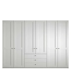 Clearance XL Kleiderschrank Tudana Drehtürenschränke