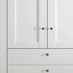 Clearance XL Kleiderschrank Tudana Drehtürenschränke